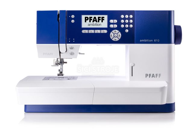 Pfaff Ambition 610 - rozbalené