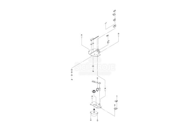 Ořez nití komplet Pfaff 68003051