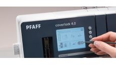 Overlock-Coverlock Pfaff 4.0 + stolek za 1500 Kč zdarma