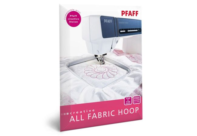 Vyšívací rámeček PFAFF CREATIVE™ ALL FABRIC HOOP II 150x150