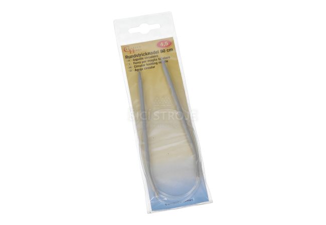 Kruhová pletací jehlice 80 cm vel. 4,5