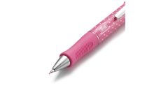 Plnící pero na křídy s integrovanou gumou, 0,9 mm, růžové