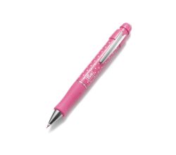 Plnící pero na křídy pr. 0,9 mm s integrovanou gumou růžové