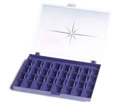 Plastový box na uložení až 32 cívek