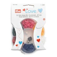 Box s barevnými patentkami "Color Snaps Mini", Prym Love, 9 mm