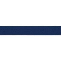 Bavlněná stuha, pevná, 5 m x 15 mm, tmavě modrá
