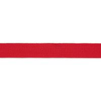 Bavlněná stuha, pevná, 5 m x 15 mm, červená