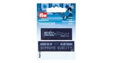 Nášivka štítek Surpreme Quality/Raw Denim, nažehlovací, modrá
