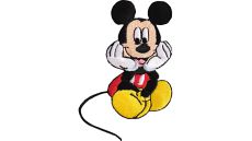 Nášivka Mickey a Minnie, nažehlovací, různé
