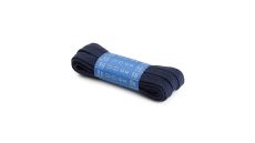 Ploché tkaničky 8 mm, 120 cm, tmavě modré