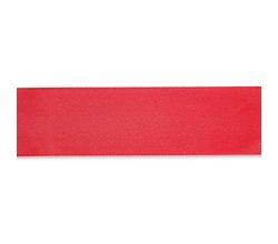 Saténová stuha, 3 m x 38 mm, tmavě červená