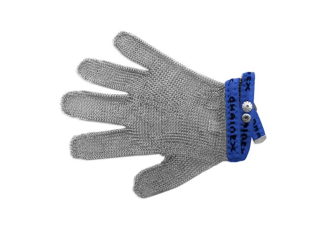 Ochranné kovové rukavice S4 Blue