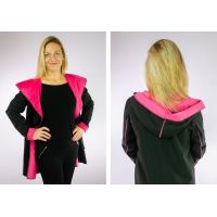 Střih Cardigan s kapucí dámský cardigan 170 cm