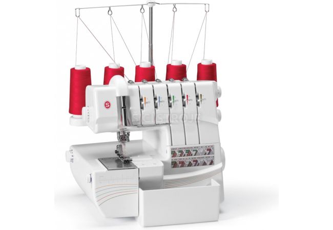 Overlock-Coverlock Singer 14 T 968 - rozbalené