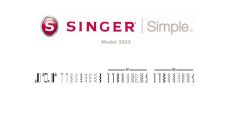 Šicí stroj Singer Simple 3223 YELLOW