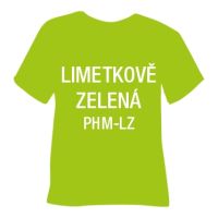 Matná hladká nažehlovací fólie POLI-TAPE Craft - limetkově zelená