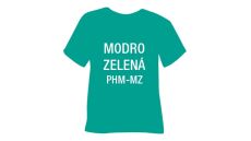 Matná hladká nažehlovací fólie POLI-TAPE Craft - modro-zelená