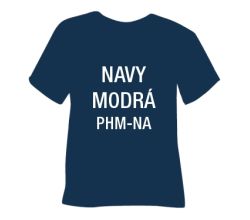 Matná hladká nažehlovací fólie POLI-TAPE Craft - navy modrá