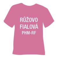 Matná hladká nažehlovací fólie POLI-TAPE Craft - růžovo-fialová