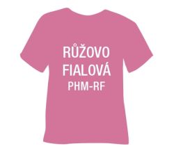 Matná hladká nažehlovací fólie POLI-TAPE Craft - růžovo-fialová