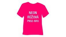 Neonová semišová hrubá nažehlovací fólie POLI-TAPE Craft - růžová