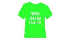 Neonová semišová hrubá nažehlovací fólie POLI-TAPE Craft - zelená