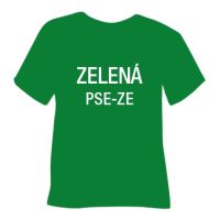 Semišová hrubá nažehlovací fólie POLI-TAPE Craft - zelená