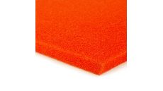 Pěnovka silikonová pro žehlení, potah ELASTIC MICRO 10MM ORANGE 150