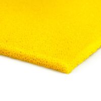 Pěnovka silikonová pro žehlení, potah ELASTIC SOFT 6MM YELLOW 150