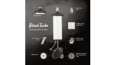 Steamer Texi Black Turbo vertikální napaření, žehlení