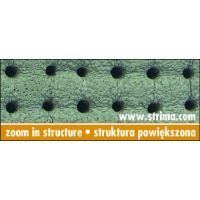 Pěnovka silikonová pro žehlení, potah ELASTIC SILICONE 10MM GREEN PERF.