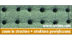 Pěnovka silikonová pro žehlení, potah ELASTIC SILICONE 10MM GREEN PERF.