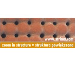 Pěnovka silikonová pro žehlení, potah ELASTIC SILICONE 10MM RED PERF.