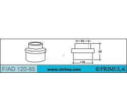 Adaptér pro změnu žehlící tvarovky PRIMULA F/AD 120-85