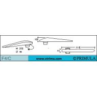 Žehlící tvarovka pro dlouhé švy PRIMULA F4/C
