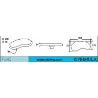 Žehlící tvarovka pro ramena a límce PRIMULA F5/C