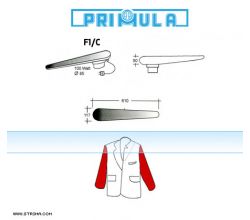 Žehlící rukávník PRIMULA F1/C