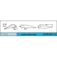 Raglánový žehlící rukávník PRIMULA F13/C