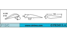 Raglánový žehlící rukávník PRIMULA F13/C