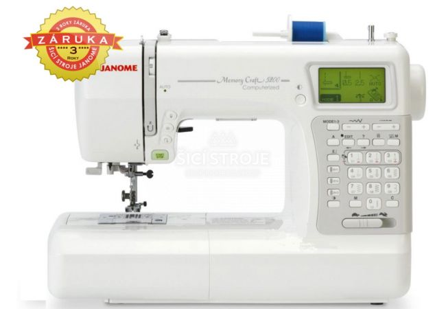 JANOME MEMORY CRAFT 5200 náhradní díly a servis