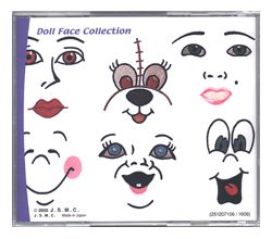 Sada výšivek Janome Doll Face Collection