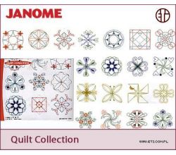 Sada výšivek Janome Quilt Collection