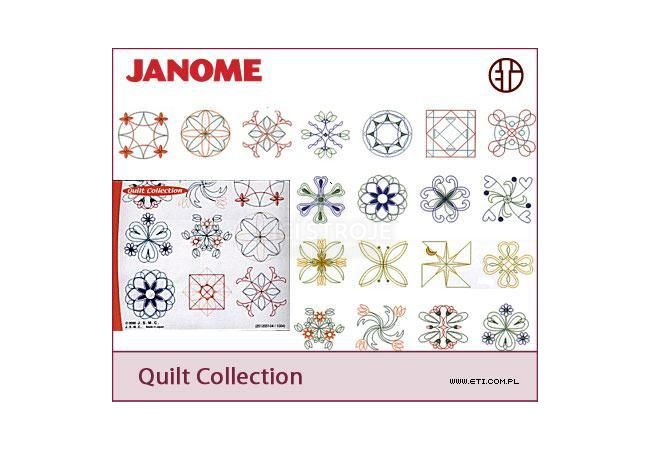 Sada výšivek Janome Quilt Collection