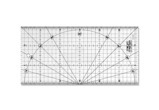 Rastrové pravítko OLFA MQR-15x30