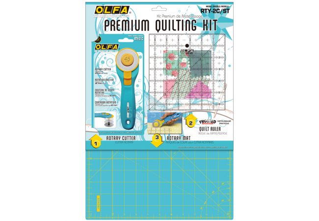 Sada pro patchwork Olfa Premium Quiltmaking Kit 