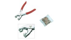 Nýtovací kleště - na průchodky včetně 100 ks průchodek 6 mm NS-T0012