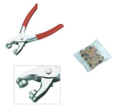 Nýtovací kleště - na průchodky včetně 100 ks průchodek 6 mm NS-T0012