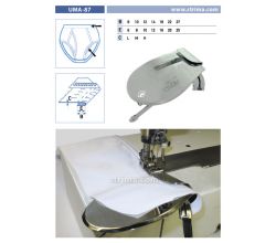 Zakladač podvíjející pro šicí stroje UMA-87-A 14/12 L