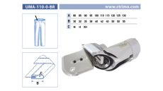 Lemovač pro všívání pásku pro šicí stroje UMA-110-O-BR 110/42 H