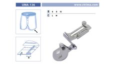 Zakladač pro cik cak pro šicí stroje UMA-136 8 M